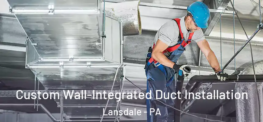  Custom Wall-Integrated Duct Installation Lansdale - PA