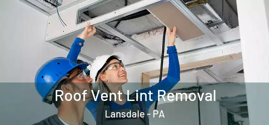  Roof Vent Lint Removal Lansdale - PA